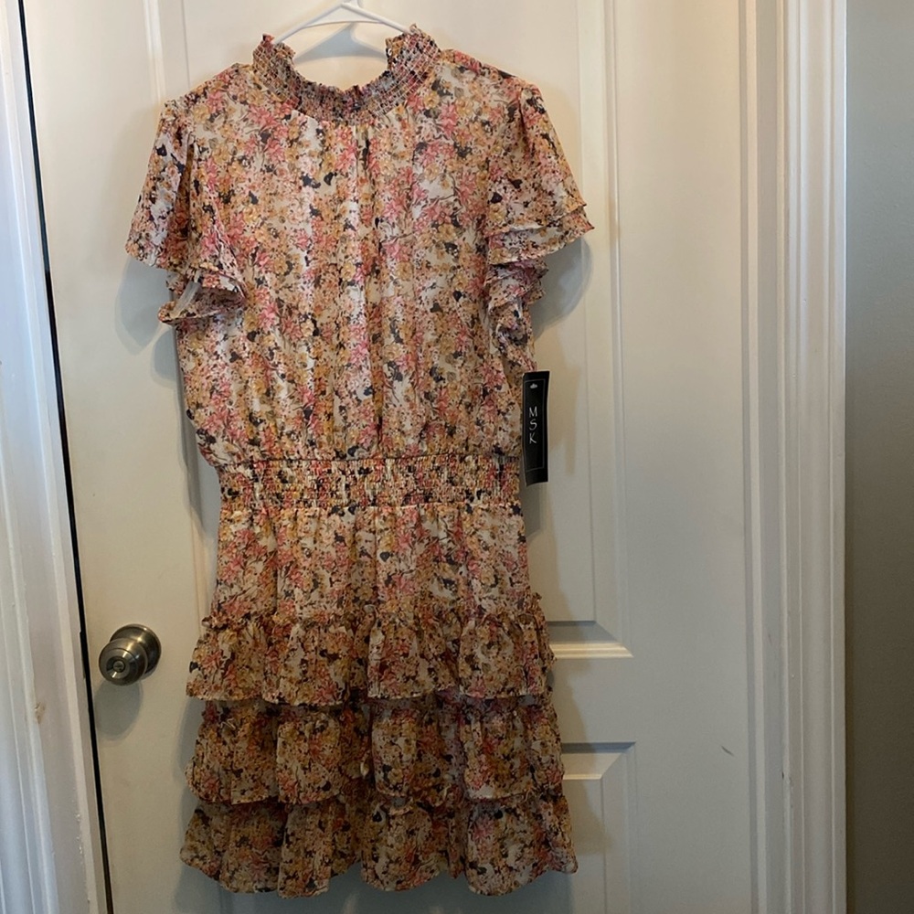 NWT MSK floral dress